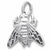 Fly charm in 14K White Gold hide-image