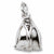 Fortune Cookie charm in Sterling Silver hide-image