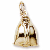 Fortune Cookie Charm in 10k Yellow Gold