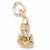 Leprechaun charm in Yellow Gold Plated hide-image