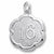Number 16 charm in Sterling Silver hide-image