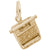 Typewriter Charm in Yellow Gold Plated