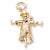 Scarecrow charm in Yellow Gold Plated hide-image