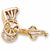 Rickshaw charm in Yellow Gold Plated hide-image