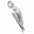 Budgie charm in Sterling Silver hide-image