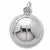 Basketball charm in Sterling Silver hide-image