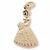 Bridesmaid Charm in 10k Yellow Gold hide-image
