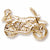 Motorcycle Charm in 10k Yellow Gold hide-image