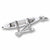 Outrigger Canoe charm in Sterling Silver hide-image