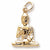 Buddha charm in Yellow Gold Plated hide-image
