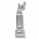 Empire State Bldg. charm in Sterling Silver