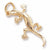 Lizard charm in Yellow Gold Plated hide-image