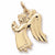 Angel Charm in 10k Yellow Gold hide-image
