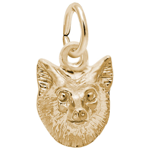 Fox Charm in Yellow Gold Plated