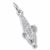 Corn charm in Sterling Silver hide-image