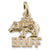 Banff W/Bear charm in Yellow Gold Plated hide-image