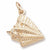 Conch Shell Charm in 10k Yellow Gold hide-image
