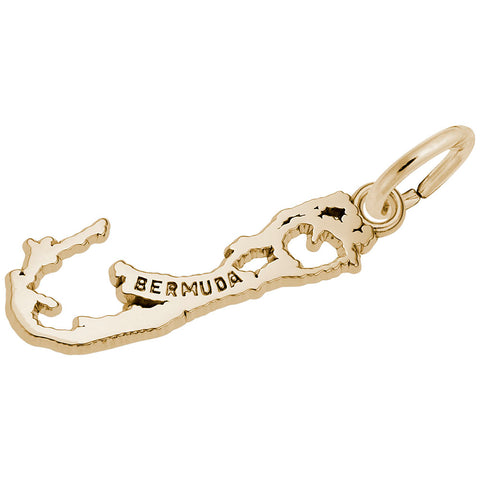 Bermuda Charm in Yellow Gold Plated