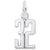 Number 32 Charm In 14K White Gold
