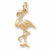 Flamingo charm in Yellow Gold Plated hide-image