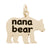 Nana Bear Charm In Yellow Gold