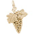 Grapes Charm in Yellow Gold Plated