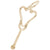 Stethoscope Charm In Yellow Gold