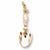 Shovel charm in Yellow Gold Plated hide-image