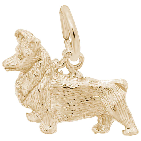 Pembroke Charm in Yellow Gold Plated