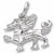 Griffin charm in Sterling Silver hide-image