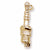 Spark Plug charm in Yellow Gold Plated hide-image