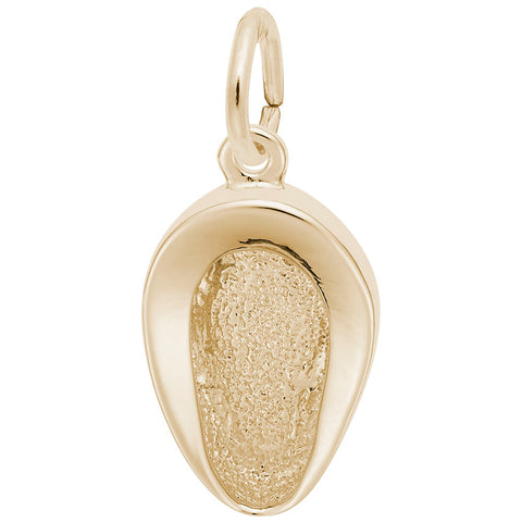Bed Pan Charm in Yellow Gold Plated