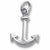 Anchor charm in Sterling Silver hide-image