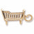 Cradle charm in Yellow Gold Plated hide-image