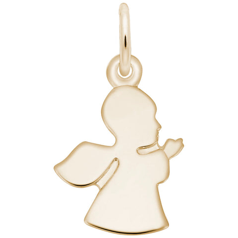 Angel Charm in Yellow Gold Plated