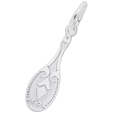 Mirror Charm In Sterling Silver