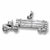 Log Truck charm in Sterling Silver hide-image
