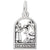 St. Francis Charm In Sterling Silver