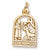 St. Francis charm in Yellow Gold Plated hide-image
