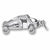 Sprint Car charm in Sterling Silver hide-image