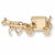 Amish Wagon charm in Yellow Gold Plated hide-image