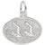 Synchronized Swimming Charm In Sterling Silver