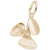 Propeller Charm In Yellow Gold
