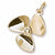 Propeller charm in Yellow Gold Plated hide-image