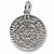Aztec Sun charm in Sterling Silver hide-image