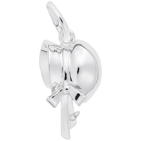 Colonial Bonnet Charm In Sterling Silver