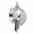 Colonial Bonnet charm in Sterling Silver hide-image