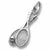Tennis Racquet charm in Sterling Silver hide-image