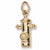 Fire Hydrant charm in Yellow Gold Plated hide-image