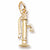 Pump Charm in 10k Yellow Gold hide-image